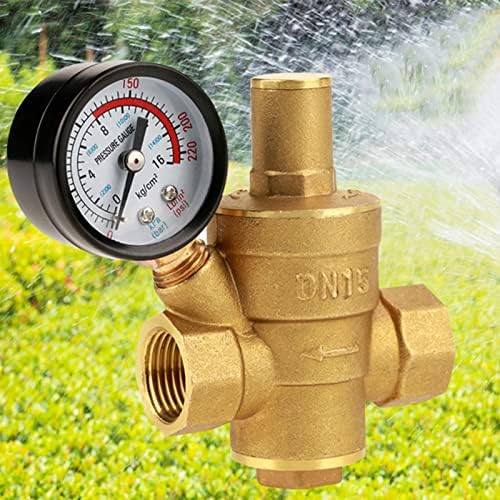 DN15 Brass Pressure Regulator, Water Pressure Reducer, G Thread Water Pressure Regulator Reducer for Tap Water Equipment - Image 6