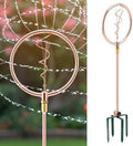 34" Ornamental Sprinkler, 360° Rotating, Wave Spiral by ElectricWise