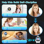 Smart Alarm Clock for Kids with AI Voice & Time Management, Sleep Trainer with 12 White Noise Sounds, Ok to Wake Night Light, Toddler Clock for Bedroom, Fun Educational Children Gift - Image 6
