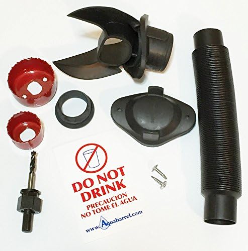 3 OR 4 inch Round Downspout Rainwater Diverter Kit | Aquabarrel 303 - Image 2