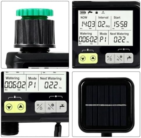 Rain-Sensing Solar Drip Irrigation System with Timer for Garden - Image 6