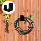 Amosfun Wall Mounted Vacuum Cleaner Hose Hook Space Saving Hose Holder Wall Bracket for Vacuum Accessories Storage with Screws 7.08 x 6.29 x 5.31 Inch - Image 5