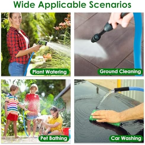 5/8" Non-Expanding Flexible Garden Hose PVC Water Hose，25FT - Image 4