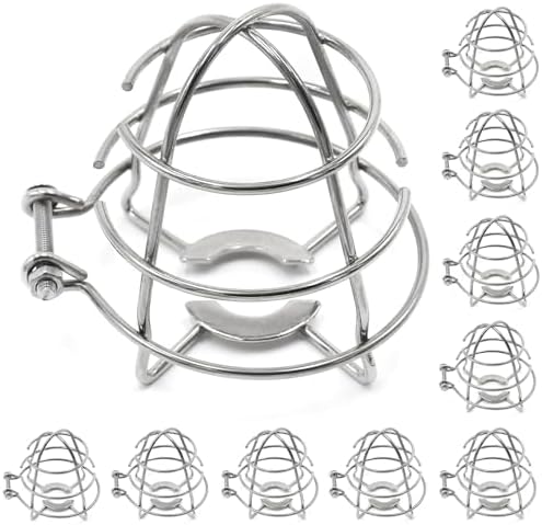 10 Pack 1/2" Fire Sprinkler Head Guard Cage Protector Cover Fire Extinguishing System Sprinkler Protective Bracket by TooCust