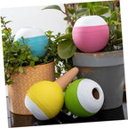 NUOBESTY 4pcs Self Watering Globes for Plants Bonsai Red Soil Globe Stakes - Image 5