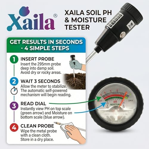 Xaila Soil pH Meter 300mm Replacement for Standard Soil Tester OEM - Image 3