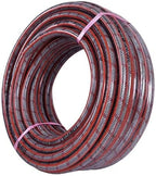 Watering Hose Pipe High-Pressure 1/2" Hose, Garden Hose Pipe Reel Renforced PVC Anti Kink, Outdoor Hosepipe, 3 Layer Water Hose with Connectors Set (Color : Gray, Size : 15m) by Unknown