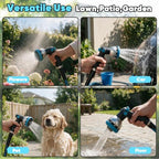 Garden Retractable Hose Reel, 5/8 Inch x 75 ft Wall Mounted Hose Reel - Image 6