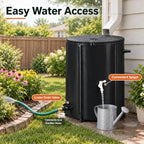 Rain Catchers for Outside, 53 Gallon Collapsible Rain Barrel with Spigot - Image 4