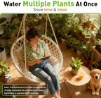RAINPOINT Easy-Setup Automatic Plant Waterer Indoor for Pot Plant Adjustable Water Output,Battery Powered Outdoor IP54 Waterproof Drip Irrigation System Device Kit Beginner-Friendly Water 10-15 Plants - Image 6