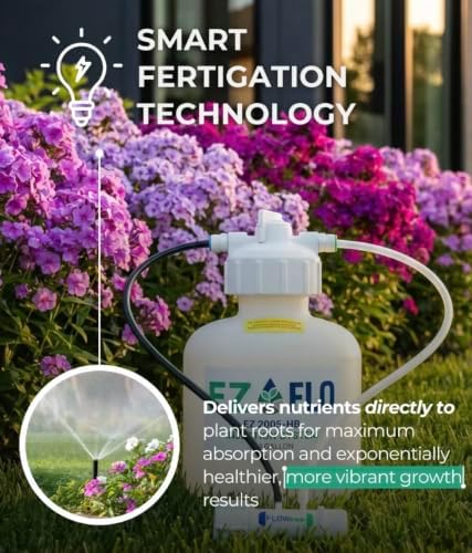 EZ-FLO 3/4 Gallon Hose‑Bib & Drip Fertilizer Injector | Low‑Pressure Garden Feeder for On/Off Flow & Drip Irrigation | EZ 2005‑HB - Image 2