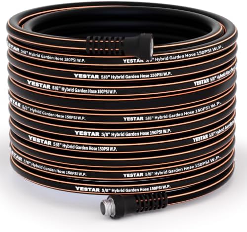 Garden Hose 100 ft x 5/8",Heavy Duty Water Hose by Garden