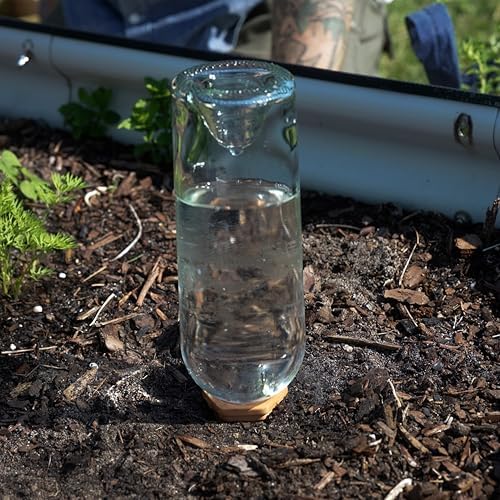 Lawnifi Terracotta Plant Watering Spikes, Watering Solution for Indoor & Outdoor Plants, 5 Pack - Image 5