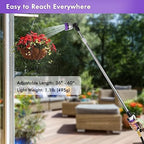 RESTMO Long Telescopic Watering Wand for Garden Hose, 36”-60” Garden Wand - Image 5