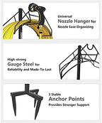 Freestanding Garden Hose Holder Hanger, Heavy Duty Metal Water Hose Storage Stand Rack for Yard Lawn (Hose Not Included) - Image 4