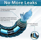 100 ft Garden Hose - Expandable Garden Hose with 10 Function Spray Nozzle - Kink-Free, Lightweight, Durable, Flexible, 2026 New Retractable Water Hoses for Yard, Lawn, Gardening(Blue Black) - Image 4