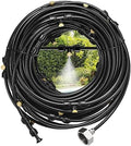 uxcell Misting Cooling System, 59FT(18M) Misting Line +20 Mist Nozzles +3/4" Brass Adapter, Misters for Outside Patio Garden Greenhouse Umbrella by uxcell