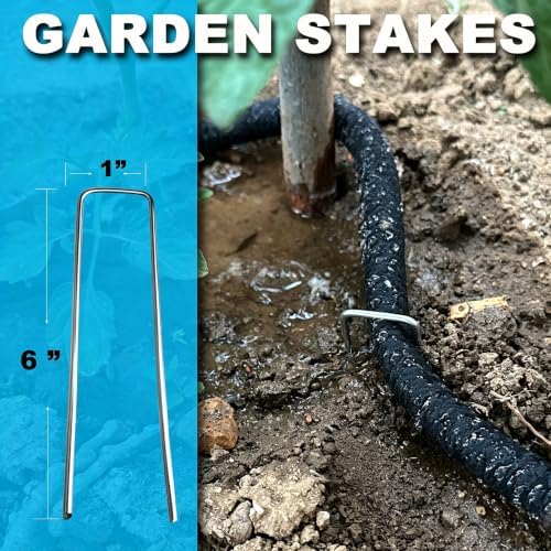 AMRITA Soaker Hose 5/8" 25FT 3 Pack Garden Drip Hoses Aluminum Couplings - Image 6