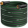 Heavy Duty Garden Hose 73ft, NON-EXPANDABLE Flexible Water Hose, Kink Resistant Lightweight Hybrid Hose, Leakproof Hose Male to Female Fittings by EOOIOGARDEN
