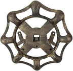 Zeckos Garden Hose Holder Faucet Spigot 11 Inch Cast Iron Bronze - Image 2