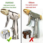 FANHAO Garden Hose Nozzle 100% Heavy Duty Metal - Image 4