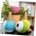 4pcs Plant Watering Globes Self Watering Stakes Red Soil Globe - Image 7