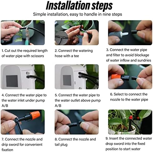 FLEXMAN Greenhouse Micro Drip Irrigation Kit, Smart APP Automatic Watering System, Programmable Timing Irrigaition System for 20 Potted Plants, Automatic Plants Watering Device - Image 3