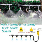 ZAQYCM Outdoor Mister for Greenhouse Watering & Chicken Coop Cooling System - Image 6