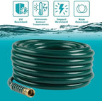Gilmour 5/8" x 100' Heavy Duty Flexogen Water Hose, Flexible Garden Hose for Vegetable Gardens, Flower Beds, and Lawn Sprinklers, Green - Image 3