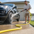 25 ft 3/4” Heavy Duty Garden Hose, Solution4Patio, Male to Female Fittings - Image 6