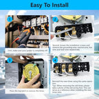 T101 Mechanical Timer Switch,120V AC SPST 40A,60Hz, Pool Pump Switch,Heavy Duty Pool Timers Outdoor,Timer for Lights HVAC Systems,24 Hour 12 ON/Off for Pump, 3 Years Warranty - Image 4