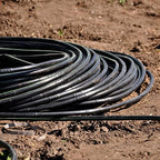 One Stop Outdoor USA Made - 1/4-Inch x Irrigation/Hydroponics Dripline with 6-Inch Emitter Spacing (Brown) (500' Foot Roll) - Image 4