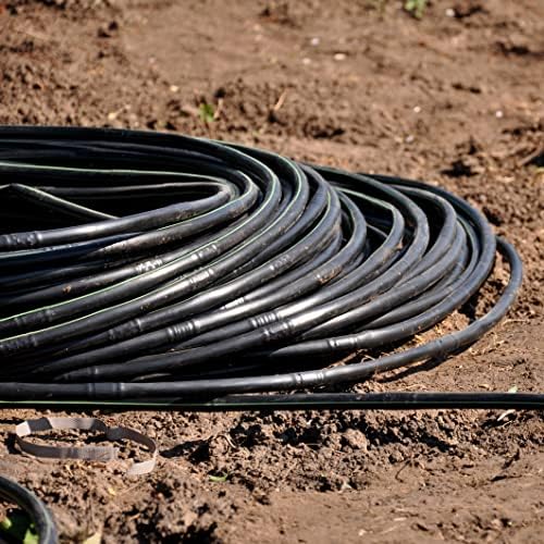 One Stop Outdoor USA Made - 1/4-Inch x Irrigation/Hydroponics Dripline with 6-Inch Emitter Spacing (Brown) (500' Foot Roll) - Image 4
