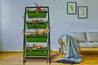 Outland Living 6-Ft Raised Garden Bed - Vertical Garden Freestanding Elevated Planter with 4 Container Boxes - Good for Patio or Balcony Indoor and Outdoor - Perfect to Grow Vegetables Herbs Flowers - Image 2