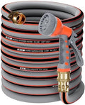 Garden Hose 50 ft 5/8,Rubber Water Hose Heavy Duty by Yvnicll