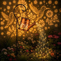 Solar Watering Can Light, LED String Lantern, Hummingbird Garden Yard Decor by Unknown