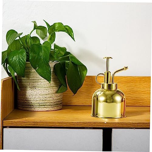 Vintage Succulent Watering Can with Pump Stainless Steel Plant Watering Bottle for Indoor and Outdoor Use for Small Plants and Flower Care - Image 4