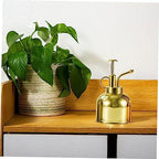 Vintage Succulent Watering Can with Pump Stainless Steel Plant Watering Bottle for Indoor and Outdoor Use for Small Plants and Flower Care - Image 4