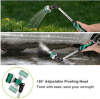 Yesker Metal Watering Wand for Garden Hose, 21 Inch, 10 Spray Patterns, Adjustable Water Sprayer with Pivoting Head, Garden Hose Nozzle with Thumb Flow Control, Ideal for Water Plant and Yard Washing - Image 6