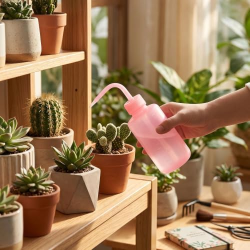 Asixxsix 18PCS Wash Bottle, 150ml LDPE Indoor Plant Watering Can Squeeze Bottle with Narrow Mouth and Scale for Indoor Watering Tools Cleaning Washing - Image 2