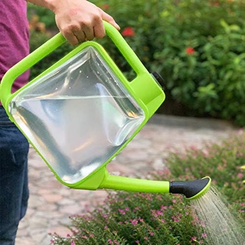 Centurion 1407 Foldable Clear Plastic Watering Can,1½ Gal with Rotating Nozzle, Long Stem Spout, Compact Ergonomic Design with Sprinkler & Pouring System Ideal for Indoor/Outdoor Lawn & Garden - Lime - Image 6