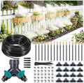 HIRALIY 100FT Misting Irrigation Kit by HIRALIY