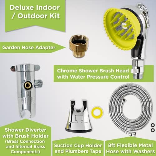 Wondurdog Deluxe Dog Washing Station, Shower Hose Attachment and Sprayer - Image 2