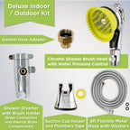 Wondurdog Deluxe Dog Washing Station, Shower Hose Attachment and Sprayer - Image 2
