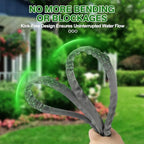 75FT Non-Expanding Garden Hose, Lightweight Flexible Flat Hose, Kink-Free, Burst-Resistant, High-Pressure Water Hose for Outdoor, RV, Lawns, Cleaning - Image 4