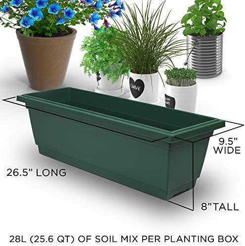 Outland Living 6-Ft Raised Garden Bed - Vertical Garden Freestanding Elevated Planter with 4 Container Boxes - Good for Patio or Balcony Indoor and Outdoor - Perfect to Grow Vegetables Herbs Flowers - Image 4