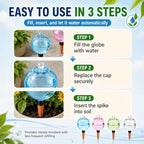 Large Self Watering Globes 750ml/25oz Pots Terracotta Bulbs Water Automatic - Image 4