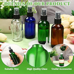 Fumete 36 Pcs 4oz Glass Spray Bottles Fine Mist, Multicolor, Classic - Image 3