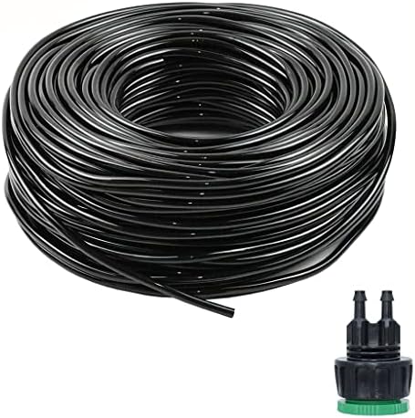 1/4'' Garden Watering Hose 4/7mm PVC Micro Drip Irrigation Pipe Tubing, for Sprinkler Lawn Pot Plant Greenhouse (Color : SPL11-065-60M) by Unknown