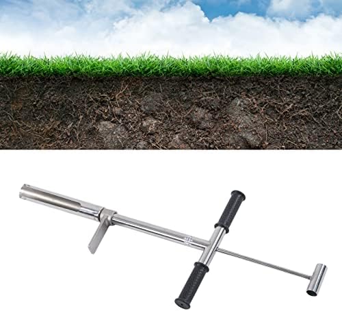 Soil Sampler Probe Tool, Stainless Steel Accurate with Ejector Foot Pedal for any growth scenarios, testing any soil types and gardening conditions, lawn and turf - Image 5